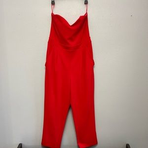 EXPRESS Strapless Jumpsuit